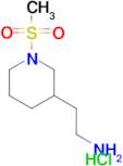 {2-[1-(methylsulfonyl)-3-piperidinyl]ethyl}amine hydrochloride