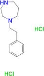 1-(2-phenylethyl)-1,4-diazepane dihydrochloride