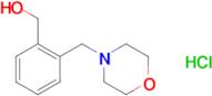 [2-(4-morpholinylmethyl)phenyl]methanol hydrochloride