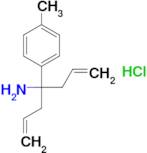 [1-allyl-1-(4-methylphenyl)-3-buten-1-yl]amine hydrochloride
