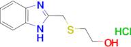 2-[(1H-benzimidazol-2-ylmethyl)thio]ethanol hydrochloride