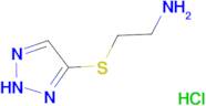 [2-(1H-1,2,3-triazol-5-ylthio)ethyl]amine hydrochloride