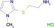 {2-[(1-methyl-1H-imidazol-2-yl)thio]ethyl}amine hydrochloride