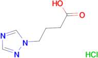 4-(1H-1,2,4-triazol-1-yl)butanoic acid hydrochloride