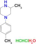 3-methyl-1-(4-methylphenyl)piperazine dihydrochloride hydrate