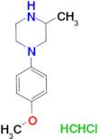 1-(4-methoxyphenyl)-3-methylpiperazine dihydrochloride