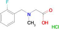 N-(2-fluorobenzyl)-N-methylglycine hydrochloride