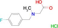 N-(4-fluorobenzyl)-N-methylglycine hydrochloride