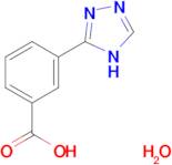 3-(1H-1,2,4-triazol-5-yl)benzoic acid hydrate