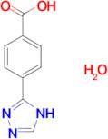 4-(1H-1,2,4-triazol-5-yl)benzoic acid hydrate