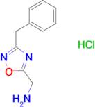 [(3-benzyl-1,2,4-oxadiazol-5-yl)methyl]amine hydrochloride