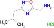 [(3-isobutyl-1,2,4-oxadiazol-5-yl)methyl]amine hydrochloride
