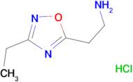 [2-(3-ethyl-1,2,4-oxadiazol-5-yl)ethyl]amine hydrochloride
