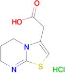 6,7-dihydro-5H-[1,3]thiazolo[3,2-a]pyrimidin-3-ylacetic acid hydrochloride