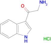 2-amino-1-(1H-indol-3-yl)ethanone hydrochloride