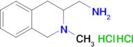 [(2-methyl-1,2,3,4-tetrahydro-3-isoquinolinyl)methyl]amine dihydrochloride