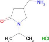 4-(aminomethyl)-1-isopropyl-2-pyrrolidinone hydrochloride