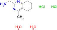 [(4-methyl-5,6,7,8-tetrahydro-2-quinazolinyl)methyl]amine dihydrochloride dihydrate