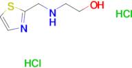 2-[(1,3-thiazol-2-ylmethyl)amino]ethanol dihydrochloride