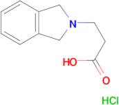 3-(1,3-dihydro-2H-isoindol-2-yl)propanoic acid hydrochloride