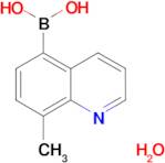 (8-methyl-5-quinolinyl)boronic acid hydrate