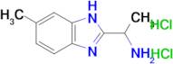 1-(5-methyl-1H-benzimidazol-2-yl)ethanamine dihydrochloride
