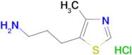 [3-(4-methyl-1,3-thiazol-5-yl)propyl]amine hydrochloride