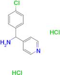 [(4-chlorophenyl)(4-pyridinyl)methyl]amine dihydrochloride