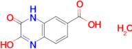 2,3-dioxo-1,2,3,4-tetrahydro-6-quinoxalinecarboxylic acid hydrate