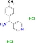 [(4-methylphenyl)(4-pyridinyl)methyl]amine dihydrochloride