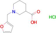 1-(2-furylmethyl)-3-piperidinecarboxylic acid hydrochloride