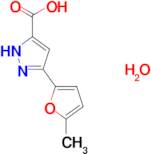 3-(5-methyl-2-furyl)-1H-pyrazole-5-carboxylic acid hydrate