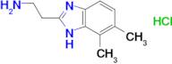 [2-(6,7-dimethyl-1H-benzimidazol-2-yl)ethyl]amine hydrochloride