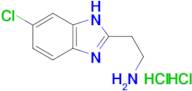 [2-(6-chloro-1H-benzimidazol-2-yl)ethyl]amine dihydrochloride