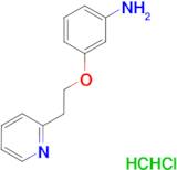 {3-[2-(2-pyridinyl)ethoxy]phenyl}amine dihydrochloride