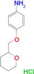 [4-(tetrahydro-2H-pyran-2-ylmethoxy)phenyl]amine hydrochloride