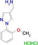 {[1-(2-methoxyphenyl)-1H-pyrazol-4-yl]methyl}amine dihydrochloride