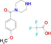 1-(4-methoxybenzoyl)piperazine trifluoroacetate