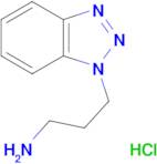 [3-(1H-1,2,3-benzotriazol-1-yl)propyl]amine hydrochloride