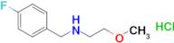 N-(4-fluorobenzyl)-2-methoxyethanamine hydrochloride