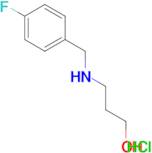 3-[(4-fluorobenzyl)amino]-1-propanol hydrochloride