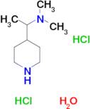 N,N-dimethyl-1-(4-piperidinyl)ethanamine dihydrochloride hydrate