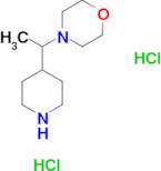 4-[1-(4-piperidinyl)ethyl]morpholine dihydrochloride