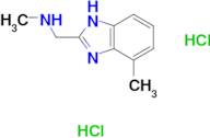N-methyl-1-(7-methyl-1H-benzimidazol-2-yl)methanamine dihydrochloride