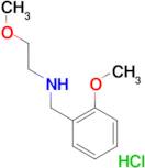 (2-methoxybenzyl)(2-methoxyethyl)amine hydrochloride