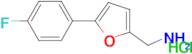 {[5-(4-fluorophenyl)-2-furyl]methyl}amine hydrochloride