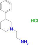 [2-(3-phenyl-1-piperidinyl)ethyl]amine hydrochloride