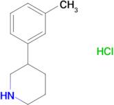 3-(3-methylphenyl)piperidine hydrochloride