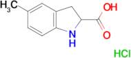 5-methyl-2-indolinecarboxylic acid hydrochloride