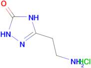 5-(2-aminoethyl)-2,4-dihydro-3H-1,2,4-triazol-3-one hydrochloride